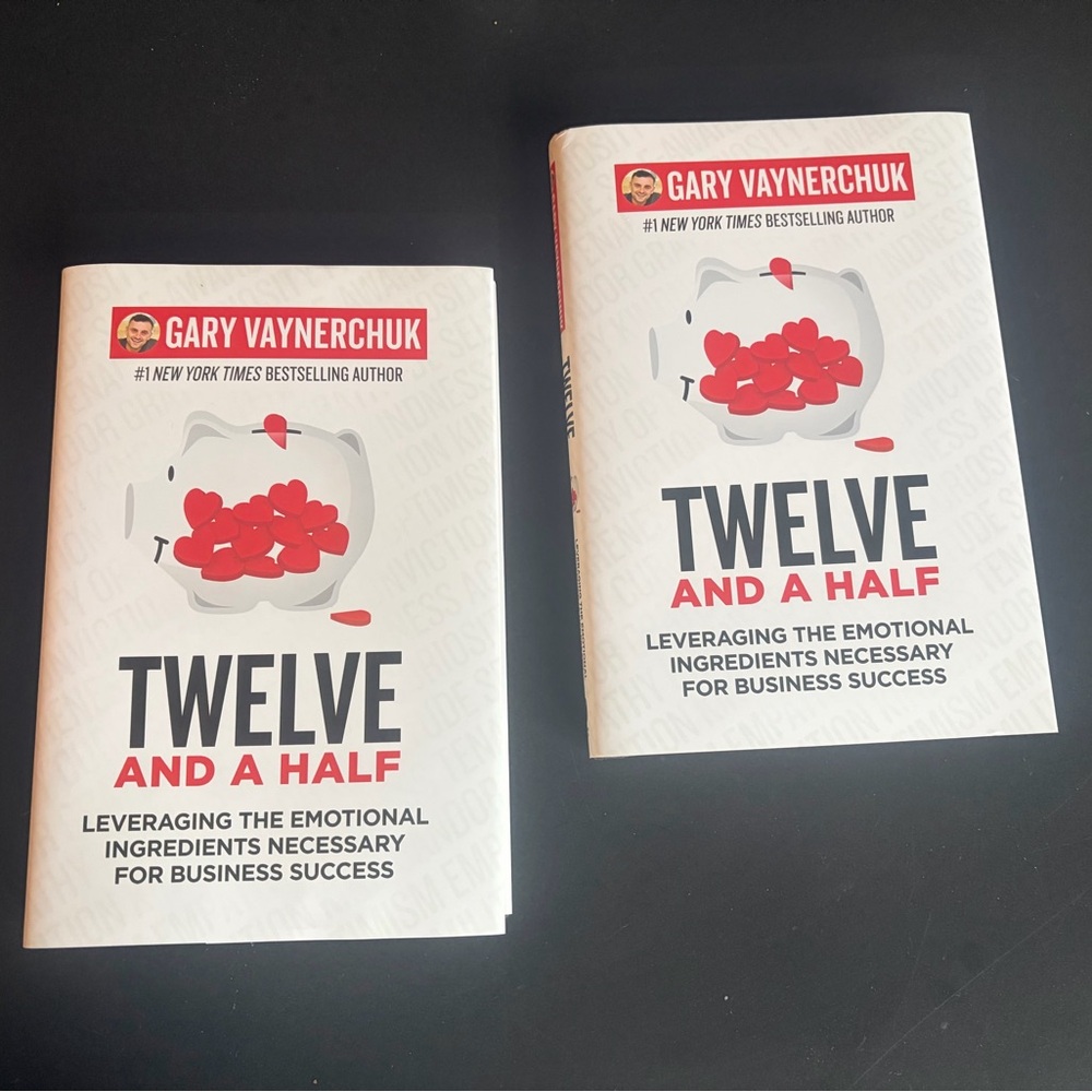 Twelve and a Half Hardcover Book